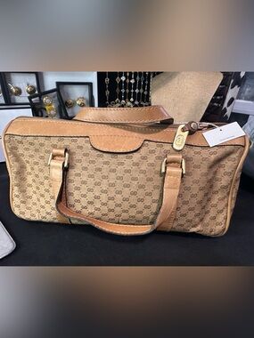 Vintage Gucci Mini GG Boston Bag